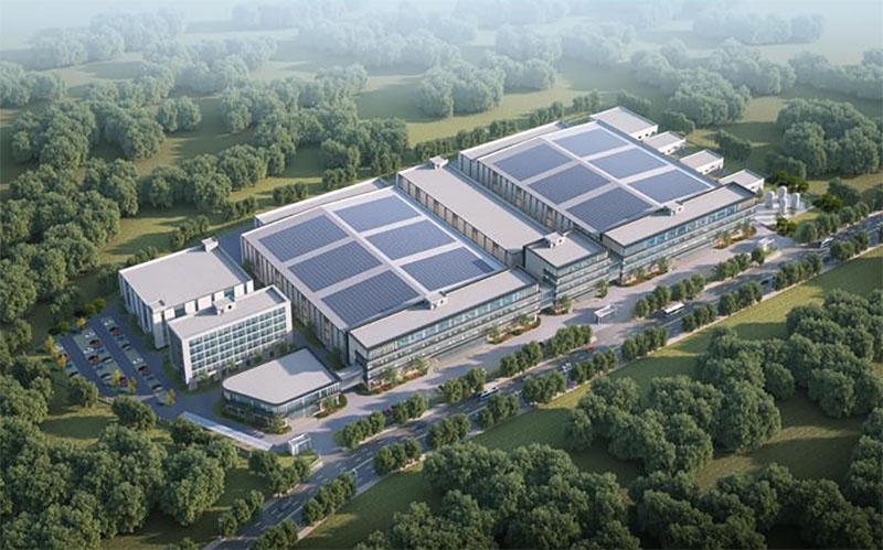 云和首條晶圓產(chǎn)線主廠房封頂，百億級“芯”引擎全面加速！